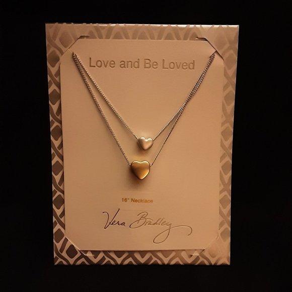 Vera Bradley - Love And Be Loved Necklace- NWT 16" - Picture 2 of 3